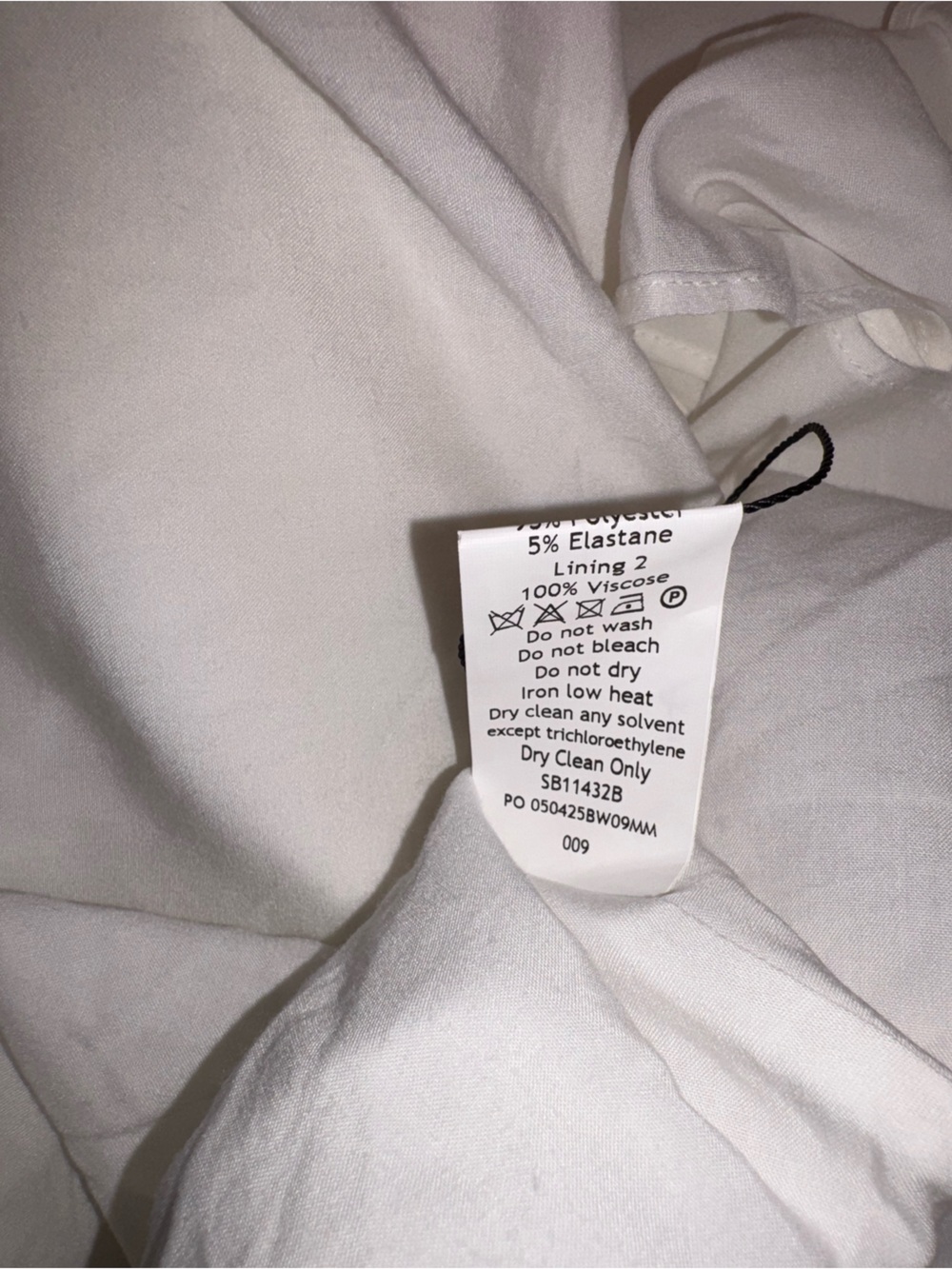 NEW HOUSE OF CB Sasha Halter white cotton Minidress Sz L - Picture 8 of 8